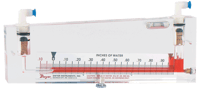 Dwyer Inclined Manometer Air Filter Gauge, Series 250-AF